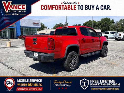 Red 2019 Chevrolet Colorado ZR2