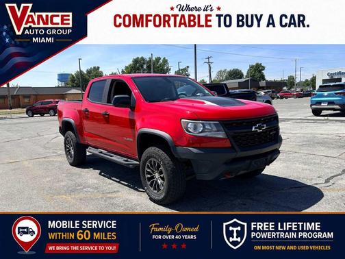 Red 2019 Chevrolet Colorado ZR2