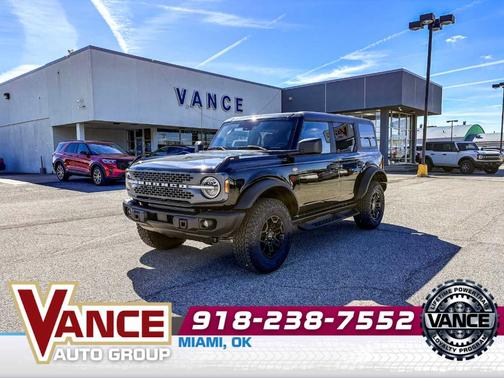 Shadow Black 2026 Ford Bronco Badlands