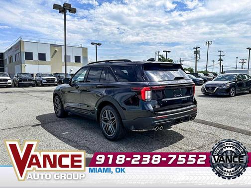 Agate Black Metallic 2026 Ford Explorer ST