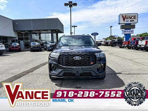 Agate Black Metallic 2026 Ford Explorer ST