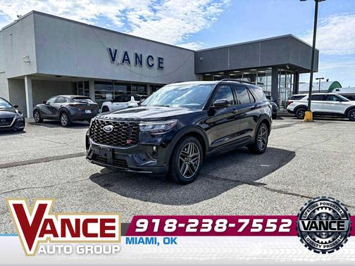 Agate Black Metallic 2026 Ford Explorer ST