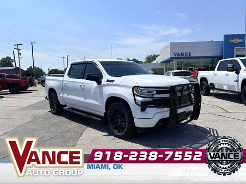 Summit White 2023 Chevrolet Silverado 1500 RST