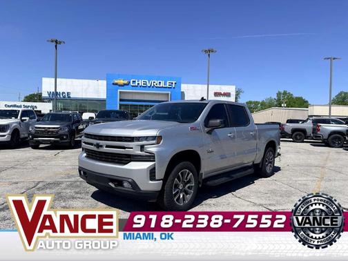 Silver Ice Metallic 2020 Chevrolet Silverado 1500 RST
