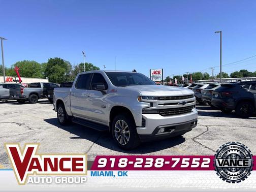 Silver Ice Metallic 2020 Chevrolet Silverado 1500 RST
