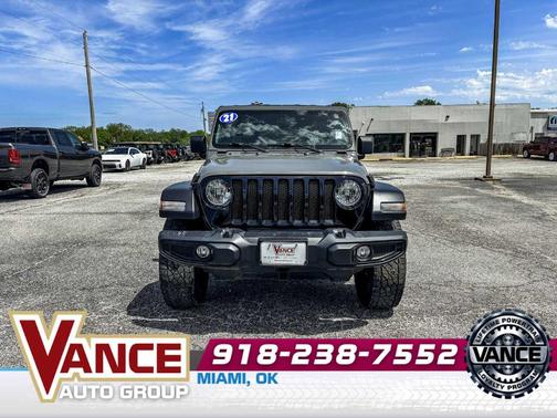 Sting Gray Clearcoat 2021 Jeep Wrangler Unlimited Sport