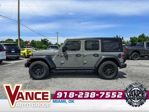 Sting Gray Clearcoat 2021 Jeep Wrangler Unlimited Sport