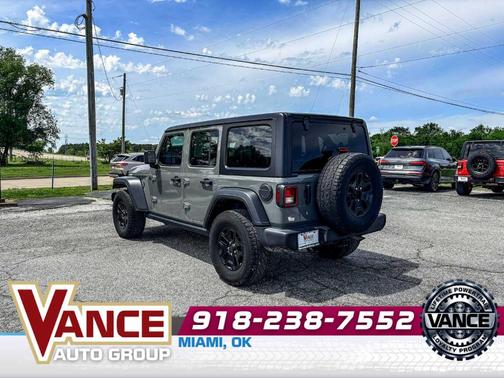 Sting Gray Clearcoat 2021 Jeep Wrangler Unlimited Sport