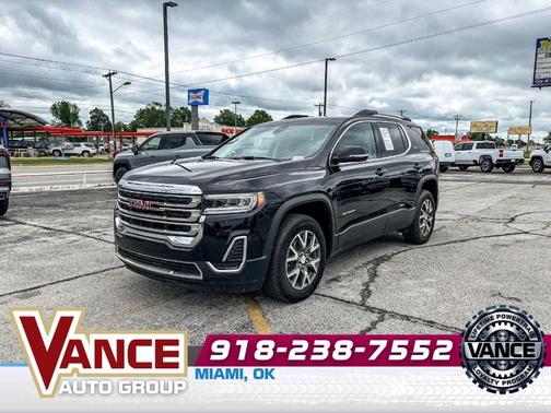 Ebony Twilight Metallic 2023 GMC Acadia SLE