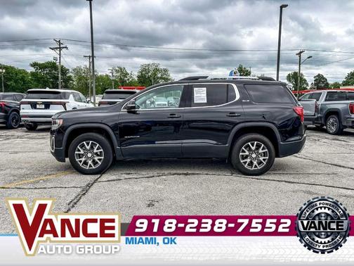 Ebony Twilight Metallic 2023 GMC Acadia SLE