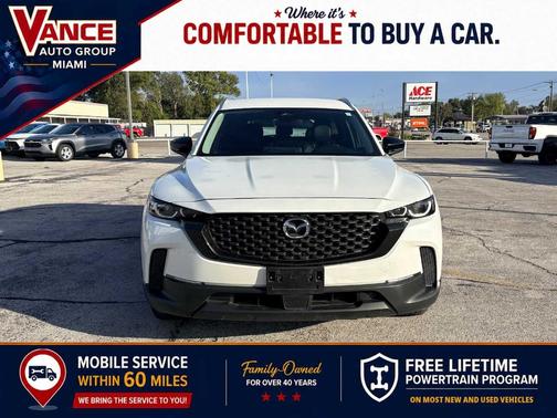 Wind Chill Pearl 2025 Mazda CX-50 2.5 S Preferred Package