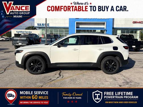 Wind Chill Pearl 2025 Mazda CX-50 2.5 S Preferred Package