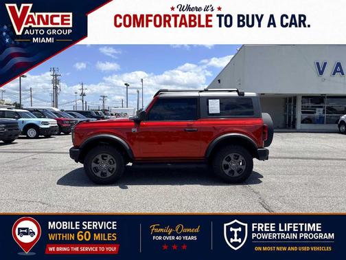 Hot Pepper Red Metallic Tinted Clearcoat 2022 Ford Bronco Big Bend