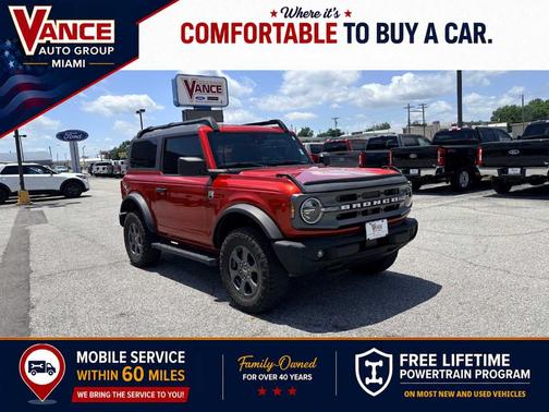 Hot Pepper Red Metallic Tinted Clearcoat 2022 Ford Bronco Big Bend