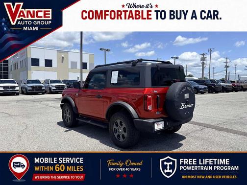 Hot Pepper Red Metallic Tinted Clearcoat 2022 Ford Bronco Big Bend
