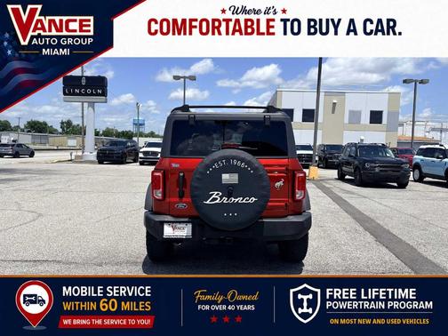 Hot Pepper Red Metallic Tinted Clearcoat 2022 Ford Bronco Big Bend