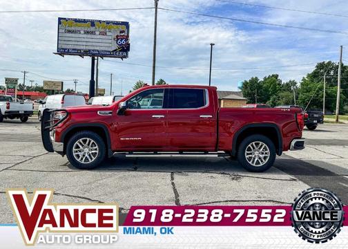 Cayenne Red Tintcoat 2021 GMC Sierra 1500 SLT