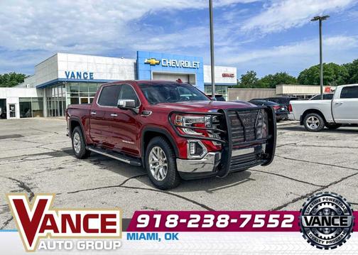 Cayenne Red Tintcoat 2021 GMC Sierra 1500 SLT