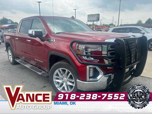 Cayenne Red Tintcoat 2021 GMC Sierra 1500 SLT