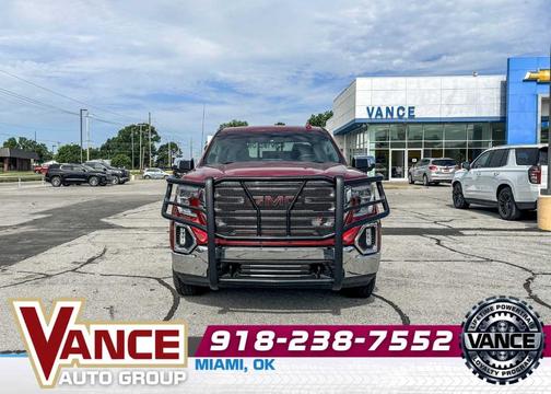 Cayenne Red Tintcoat 2021 GMC Sierra 1500 SLT