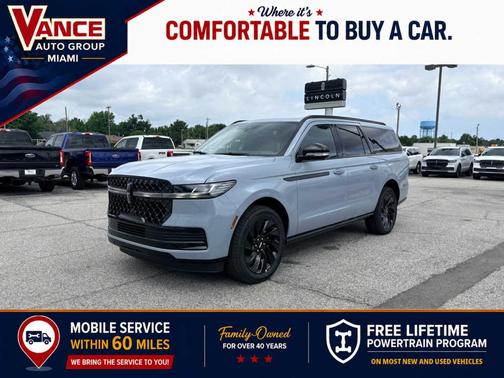 Gray Mist Metallic 2026 Lincoln Navigator L Reserve