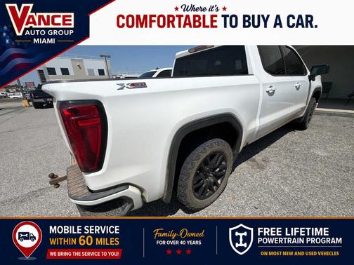 Summit White 2020 GMC Sierra 1500 Elevation