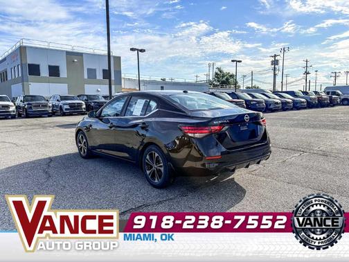 Black 2023 Nissan Sentra SV
