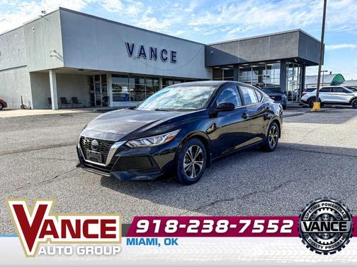 Black 2023 Nissan Sentra SV