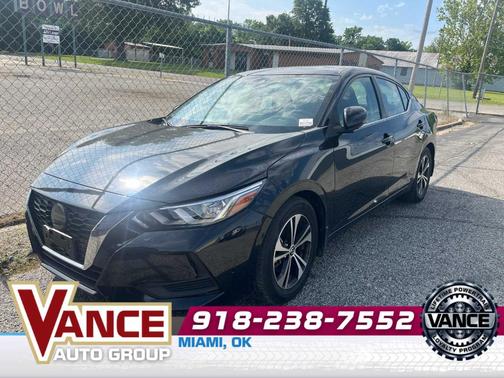 Black 2023 Nissan Sentra SV