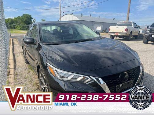Black 2023 Nissan Sentra SV