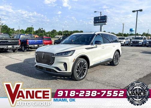 Pristine White 2026 Lincoln Aviator Reserve AWD