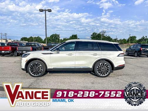 Pristine White 2026 Lincoln Aviator Reserve AWD