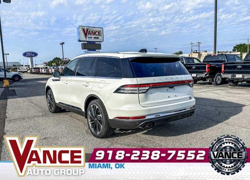 Pristine White 2026 Lincoln Aviator Reserve AWD