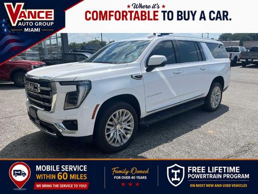 Summit White 2025 GMC Yukon XL Elevation