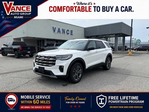 Star White 2026 Ford Explorer Active