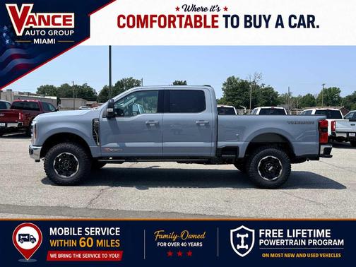 Glacier Gray Metallic 2026 Ford F-250 Lariat
