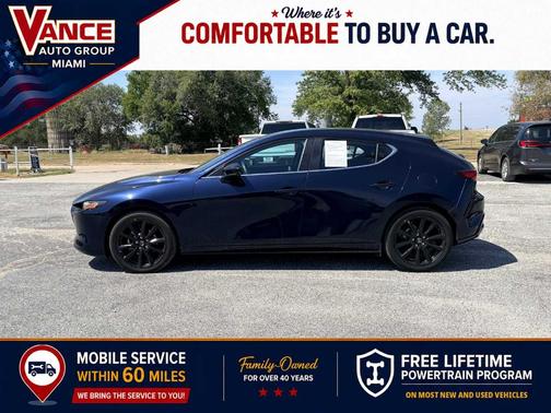 Deep Crystal Blue Mica 2026 Mazda Mazda3 FWD w/Select Package