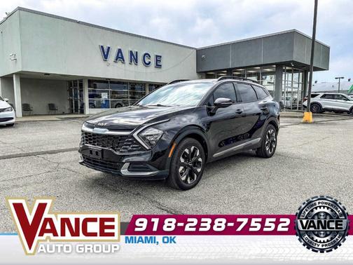 Ebony Black 2023 Kia Sportage X-Line