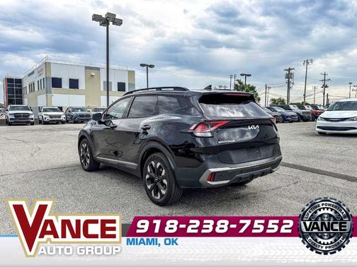 Ebony Black 2023 Kia Sportage X-Line
