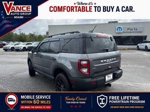 Carbonized Gray Metallic 2025 Ford Bronco Sport Badlands