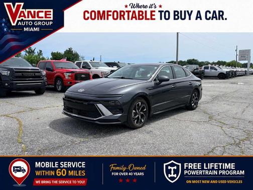 Portofino Gray 2025 Hyundai SONATA SEL