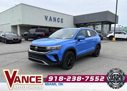 Cornflower Blue 2023 Volkswagen Taos 1.5T SE