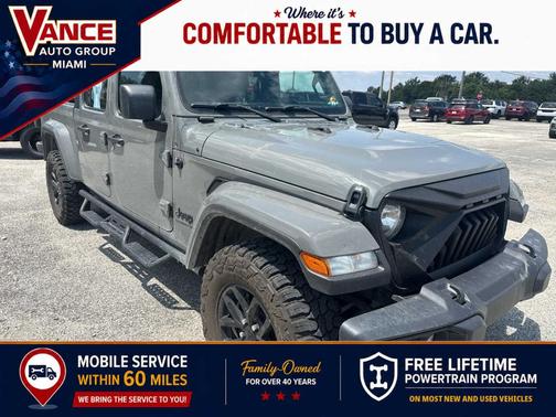 Sting Gray Clearcoat 2022 Jeep Gladiator Sport