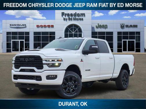 Bright White Clearcoat 2026 RAM 2500 Laramie Crew Cab 4x4 6'4' Box