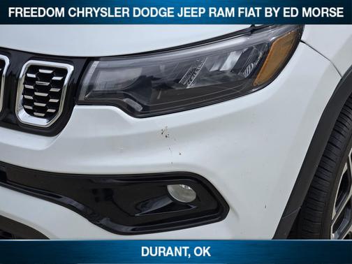 Bright White Clearcoat 2024 Jeep Compass Limited