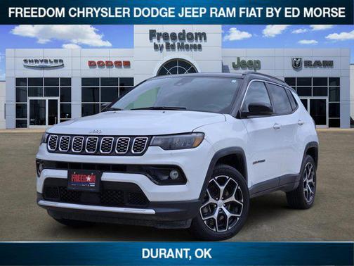 Bright White Clearcoat 2024 Jeep Compass Limited