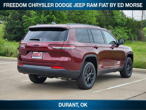 Velvet Red Pearlcoat 2026 Jeep Grand Cherokee L Altitude