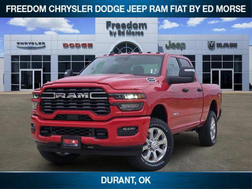 Flame Red Clearcoat 2026 RAM 2500 Big Horn Crew Cab 4x4 6'4' Box