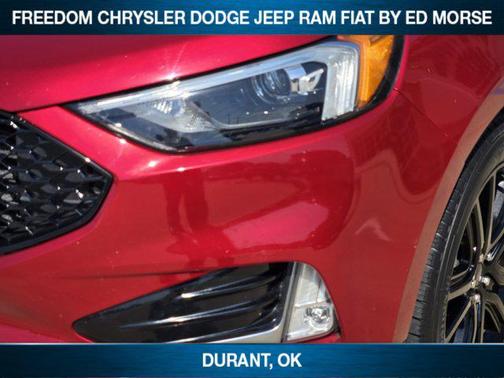 Rapid Red Metallic Tinted Clearcoat 2022 Ford Edge ST Line