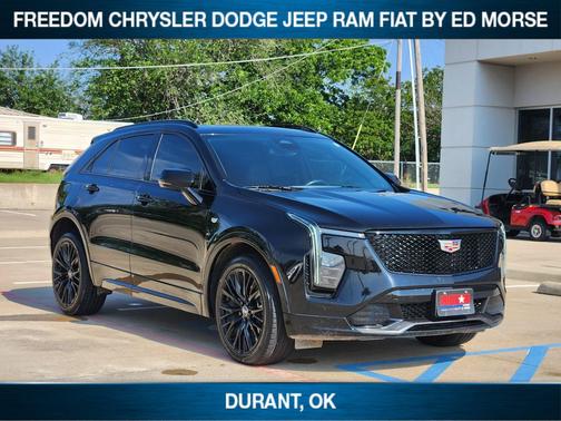 Stellar Black Metallic 2024 Cadillac XT4 Sport